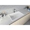 Ruvati 33"x22" Dual-Mnt Granite Composite Sgl Bowl Kitchen Sink, Wht RVG1080WH - alternate 5